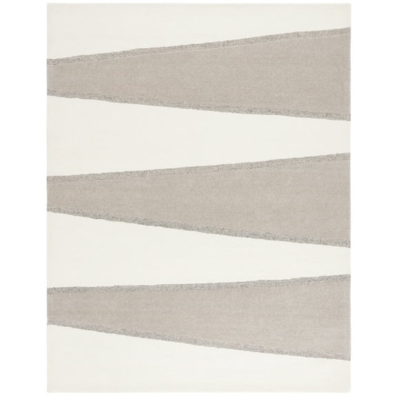 SAFAVIEH Fifth Avenue Wayne Geometric Area Rug, Ivory/Gray, 8' x 10'