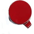 thumbnail image 3 of Tesla Model 3 Front Bumper Tow Hook Cover Cap, Red, PMMR, 2017-2023, 3 of 3