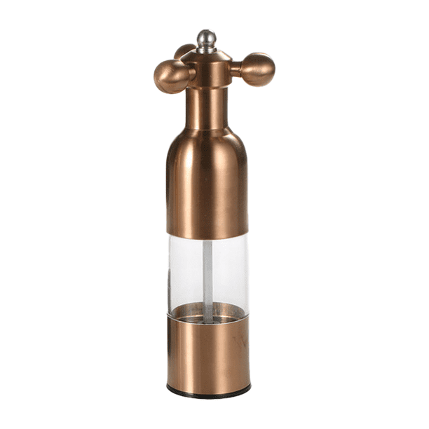 Molinillo de timón de acero inoxidable Molinillo de pimienta - Oro rosa pequeño MFZFUKR CPB-US-YYM531-8
