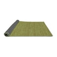 thumbnail image 2 of Ahgly Company Indoor Round Abstract Turquoise Blue Contemporary Area Rugs, 8' Round, 2 of 4