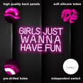 thumbnail image 4 of Letrero decorativo LED Dracey Girls Just Wanna Have Fun, 21 x 38 cm, 4 of 7