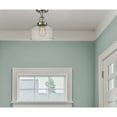 thumbnail image 2 of Innovations Lighting  Bell - 1 Light 8" Semi-Flush Mount Clear Deco Swirl/Brushed Satin Nickel, 2 of 5