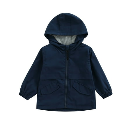 

One Opening Infant Kids Baby Boys Casual Zipper Closure Jacket Camouflage Printed Hooded Coat