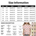 thumbnail image 2 of CCRFTGI Cute Shirts for Kids Girls Size 6 Summer Short Sleeve Fruit Print Tee Shirts Casual Loose Comdy Girls Clothes Crew Neck T-Shirts Red 9-10 Years, 2 of 4