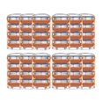 thumbnail image 1 of 48pcs 5 Layers Shaver Blades Compatible Cartridges Men Care For Gillette Fusion Razor, 1 of 5