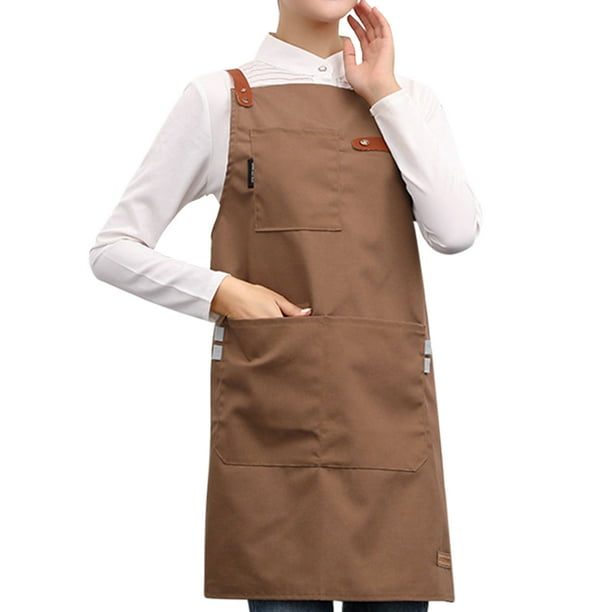 Coofit Kitchen Apron Creative Multi purpose Restaurant Apron Barista Apron with Pocket