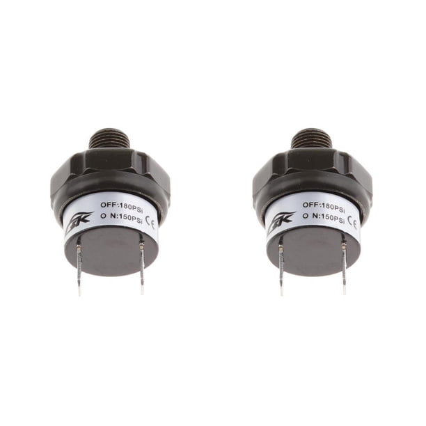 sweethay Air Pressure Control Switch 70-200 PSI Compressor Air for TNP 150-180PSI 2piezas