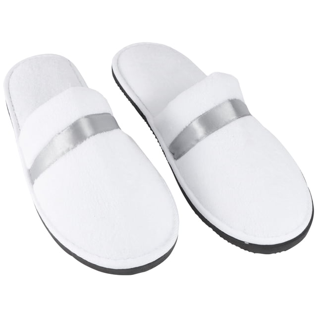 WEUVEB Pantuflas Unisex De Coral Fleece Para Hotel Y Hogar Con Suela Antideslizante Y Térmica