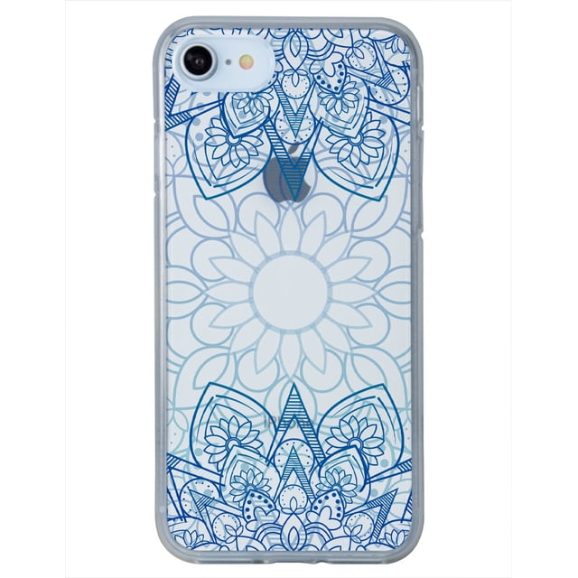 Funda para iPhone 7 InstaCase Coleccion Mandalas Azul