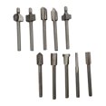 thumbnail image 2 of OULII Silver Router Bits 10Pcs For Cnc Machining Operations, 2 of 3
