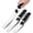 Black, variant on Clearance Cake Embosser under $6 Angled Stainless Steel Icing Spatula 3 Pack 6 Inch 8 Inch 10 Inch Baking Tool Stainless Steel Cake Spatula 3 Piece Set Of Spatula Flower Spatula