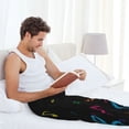 thumbnail image 5 of Sikiie Color Musical Notes Pajama Pants Men, PJ Bottoms, Sleep & Lounge Pants-X-Large, 5 of 6