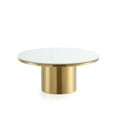 thumbnail image 6 of Manhattan Comfort Glenn Modern Coffee Table with Stainless Steel Base in Gold, 6 of 8