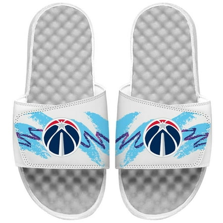 

Men s ISlide White Washington Wizards 90s Paper Cup Slide Sandals