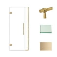 thumbnail image 4 of Transolid Ehtb32267610c-Bk Elizabeth 76" High X 32" Wide Hinged Semi Frameless Shower Door, 4 of 7