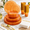 Clear Orange-175 Pcs, variant on 350plastic Dinnerware Set For 50 Guests