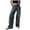 Dark Blue, variant on LUOGENLI Female Casual Pants Women Low Baggy Jeans Loose Fit Boyfriend Straight Wide Leg Jeans Trendy Stretch Long Denim Pants Womens Casual Pants Relaxed Fit Dark Blue XXL