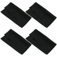thumbnail image 3 of KAKOWELY 4 servilletas de tela negras de 43 x 43 cm, lavables, de poliéster, reutilizables, para cócteles, fiestas, bodas, banquetes y decoración de mesas de comedor., 3 of 5