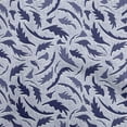 thumbnail image 1 of oneOone Velvet Navy Blue Fabric Asian Block Fabric For Sewing Printed Craft Fabric By The Yard 58 Inch Wide, 1 of 4