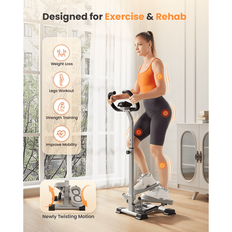 FED Fitness Twist Stepper with Handlebar, Adjustable photo 7