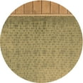 thumbnail image 1 of Ahgly Company Indoor Round Patterned Light Brown Area Rugs, 5' Round, 1 of 6