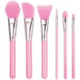 thumbnail image 1 of 6pcs Silicone Makeup Brush Set, 1 of 3