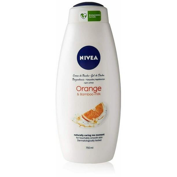 Nivea Care & Orange Shower Gel with Bamboo Milk and Orange Blossom