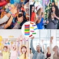 thumbnail image 4 of VIP Wristbands, 700 Pcs Waterproof VIP Paper Wristbands for Events Neon Colored Wristbands for Parties, Sporting Events, Concerts, Amusement Parks, Bars, Water Parks (Solid Colors), 4 of 7