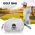 thumbnail image 3 of Bolsa para pelotas de golfsoporte para teebolsa de almacenamientoportátilcalaverabolso de golf (blanco) Ndcxsfigh Nuevos Originales, 3 of 7