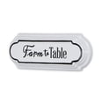 thumbnail image 4 of Letrero de pared Signage Cheung's Farm to Table, blanco, 4 of 5