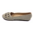 thumbnail image 5 of Victoria K Women's Gold Studs With Braid Ballerina Flats, 5 of 5