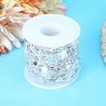 thumbnail image 2 of FAGINEY Bead Chain,10 Meters Bead Chain ABS Electroplated Pearl Chain Fiver- Pointed Star Decorative String, 2 of 8