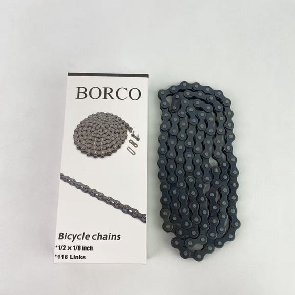 BORCO Bicycle chains,Single Speed Bike Chain, 1-Speed Bicycle Chain
