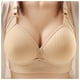 thumbnail image 2 of Gibobby Tangas de mujer sexy encaje Día de San Valentín Sujetador sin de realce para mujer, soporte cómodo, sin sujetadores con aros, Bralette de alambre cómodo, ropa int(Beige, 40), 2 of 4
