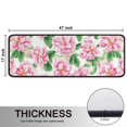 thumbnail image 5 of Kitchen Rugs Sets Of 2,Pioneer Flower Floral Print Pattern Anti Fatigue Kitchen Mat Rugs Non Slip Washable,Decorative Kitchen Floor Mats for Kitchen,Sink,Laundry,17"x47"+17"x47", 5 of 5