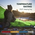 thumbnail image 3 of VILLEY Mummy Sleeping Bag, Lightweight Backpacking Sleeping Bag for Adults & Kids, Camping Hiking Equipment for 3-4 Seasons, 3 of 7