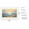 thumbnail image 2 of Solenintro - From an Original Color Painting by Edvard Munch c.1912 - Fine Art Rolled Canvas Print 27in x 40in, 2 of 4