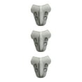 thumbnail image 3 of relayinert Constructed With ABS Plastic Motorcycle Windscreen Offers Long-lasting gray 3Set, 3 of 6