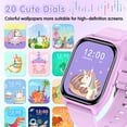 thumbnail image 6 of SZBXD Kids Smart Watch ,Smart Wristwatch for Kids with Audiobook Camera Games Videos Music Record Alarms, Birthday Gift for Boys Girls(Purple), 6 of 7