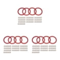 thumbnail image 3 of Vogacara Paquete de 10 RC Wheel Beadlocks Ring 1:10 Control remoto Modelo de coche Llanta Exterior Reemplazo mejorado para TRX4 SCX10 90046 D90 Rojo Type1 NO1 Vogacara CBP495309, 3 of 6