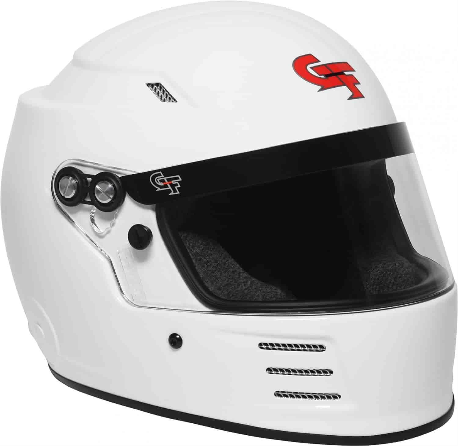 G-FORCE 3419WH RookieAuto Racing Helmet Full Face SFI 24.1 - One Size Fits All - White