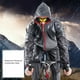 thumbnail image 2 of TFixol Chubasquero de Ciclismo con Capucha para Hombres y Mujeres Chaqueta Impermeable a Prueba de Viento, 2 of 8