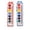 B, variant on YingYouFu Valentine Watercolor Paint Set for Kids Heart Shaped 8 Color Solid Pigment with Brush, Children's Art Supplies for Drawing and Craft, Gift Set