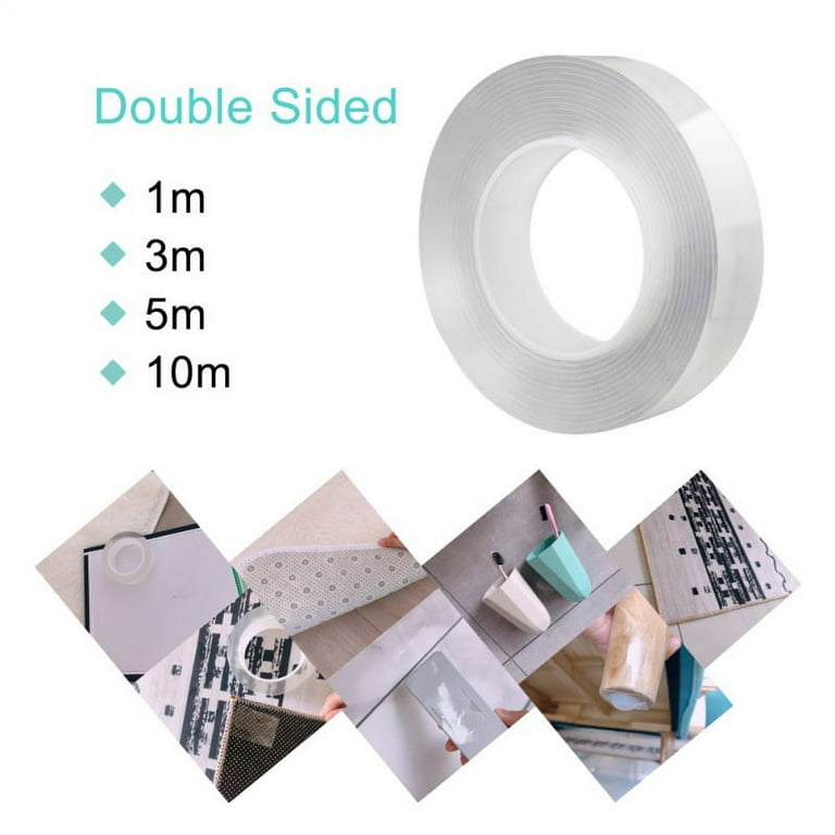 Double Sided Sticky Pads Transparent