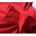thumbnail image 6 of Fgnfyis Jacket for Men Ski Winter Warm Lined Raincoats with Pockets Big Size Outdoor Mountaineering Thicken Padded Trench Coat Men Red_001 4XL, 6 of 6
