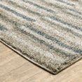 thumbnail image 2 of Oriental Weavers Alton Area Rug - 5502D - 3'3" x 5' - in Teal/ Gray - Modern Industrial Style, Stain Resistant, Family and Pet Friendly , Entrway, Bedroom Rug, 2 of 2