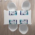 thumbnail image 4 of Ambesonne Landscape Place Mats Set of 4, Tokyo at Night, Standard Size, Blue White and Dark Blue, 4 of 4
