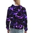 thumbnail image 7 of Xecao Galaxy Lightning Pattern Hoodies for Women Sweatshirts Long Sleeve Sweatshirts Pullover Outfits with Pocket-XX-Large, 7 of 7
