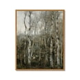 thumbnail image 3 of Drsoum Vintage Birch Forest Wall Art 11x14in Natural Framed Rustic Retro Woodland Landscape Prints Farmhouse Classic Decorations for Living Room Bedroom, 3 of 6