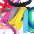 thumbnail image 4 of 24 pulseras de silicona: pulseras de goma suaves y cómodas para fiestas, multicolor, reutilizables y fáciles de limpiar, para niños y adultos, para actividades al aire libre y conciertos., 4 of 7